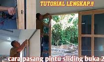 Cara Bongkar Pasang Slot Pintu Sliding Kayu